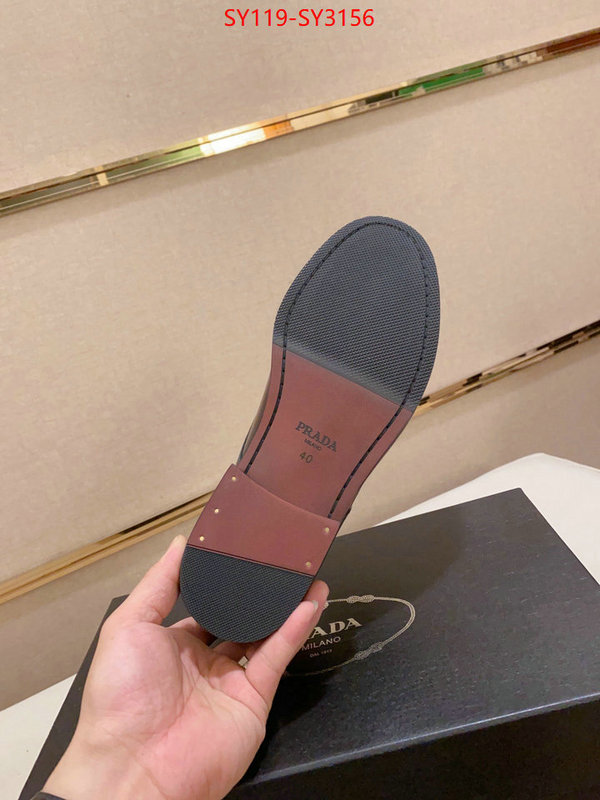 Men shoes-Prada aaaaa+ replica designer ID: SY3156 $: 119USD