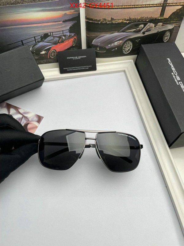 Glasses-Porsche aaaaa quality replica ID: GY4451 $: 42USD