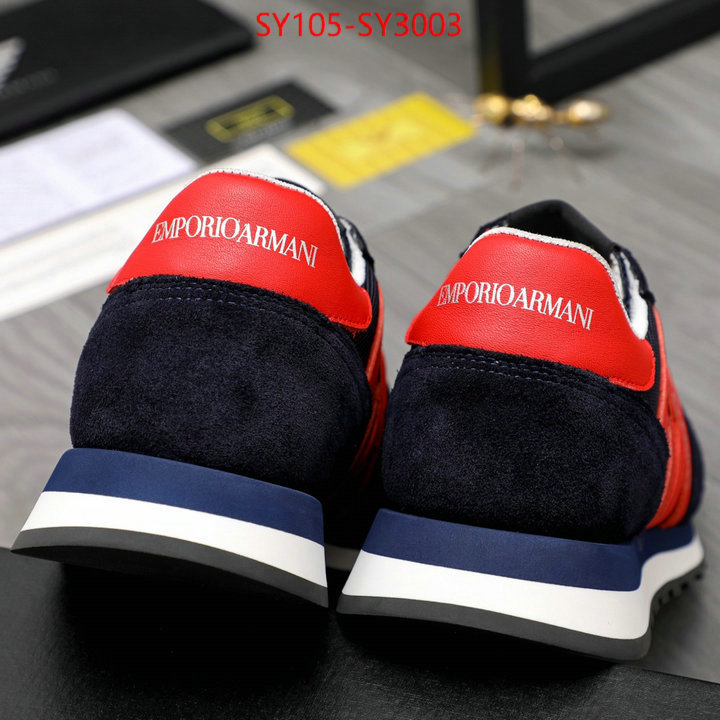 Men shoes-Armani first copy ID: SY3003 $: 105USD