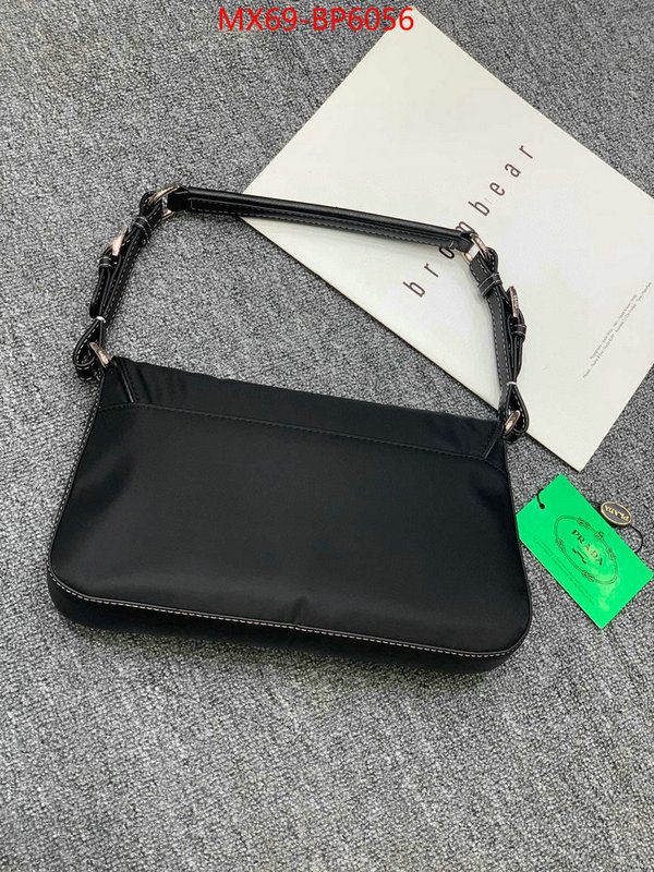 Prada Bags (4A)-Handbag- can you buy knockoff ID: BP6056 $: 69USD