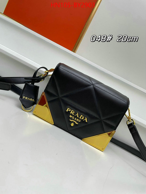 Prada Bags (4A)-Diagonal- new 2023 ID: BY2903 $: 105USD