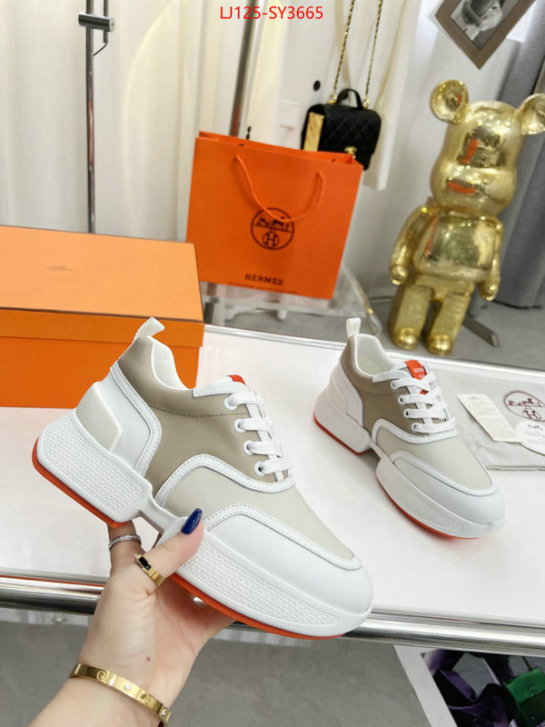 Women Shoes-Hermes top perfect fake ID: SY3665 $: 125USD