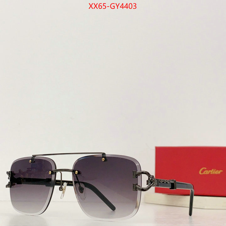 Glasses-Cartier wholesale designer shop ID: GY4403 $: 65USD