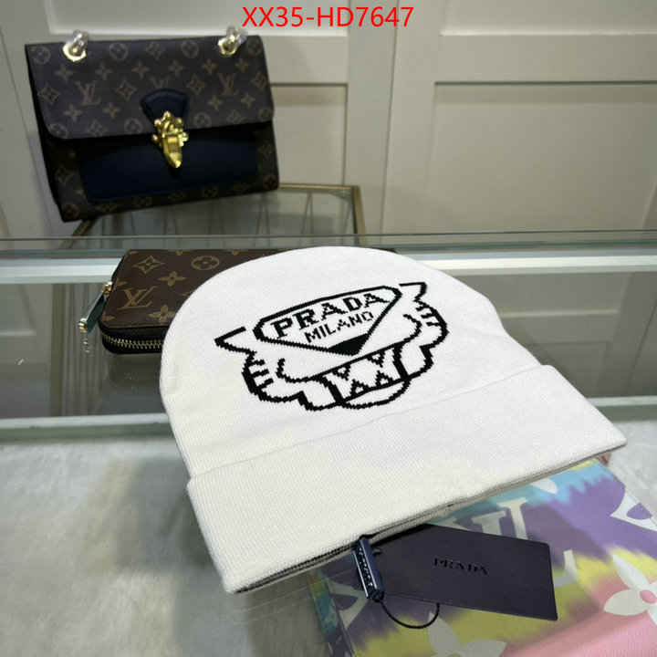 Cap (Hat)-Prada cheap replica designer ID: HD7647 $: 35USD