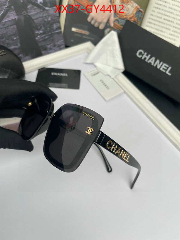 Glasses-Chanel is it illegal to buy dupe ID: GY4412 $: 37USD