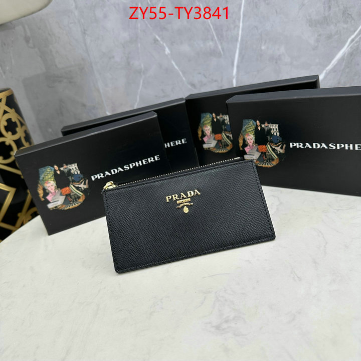 Prada Bags (4A)-Wallet best aaaaa ID: TY3841 $: 55USD