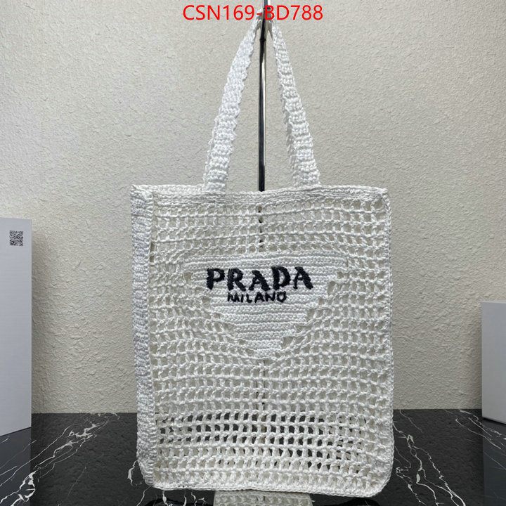 Prada Bags (TOP)-Handbag- fake high quality ID: BD788 $: 169USD