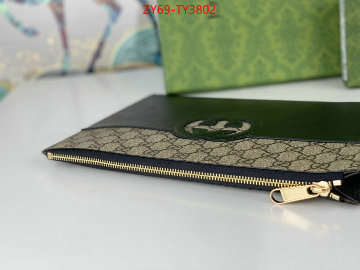 Gucci Bags(4A)-Wallet- buy top high quality replica ID: TY3802 $: 69USD