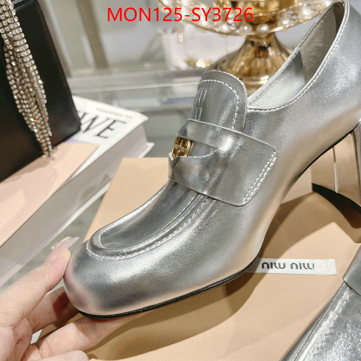 Women Shoes-Miu Miu high ID: SY3726 $: 125USD