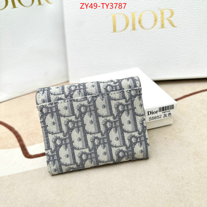 Dior Bags(4A)-Wallet- high quality replica ID: TY3787 $: 49USD