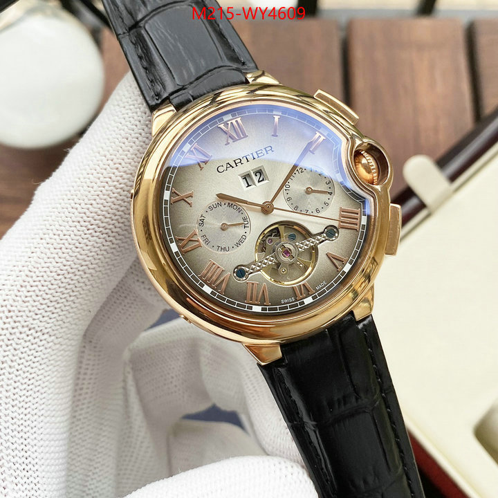 Watch(TOP)-Cartier 1:1 clone ID: WY4609 $: 215USD