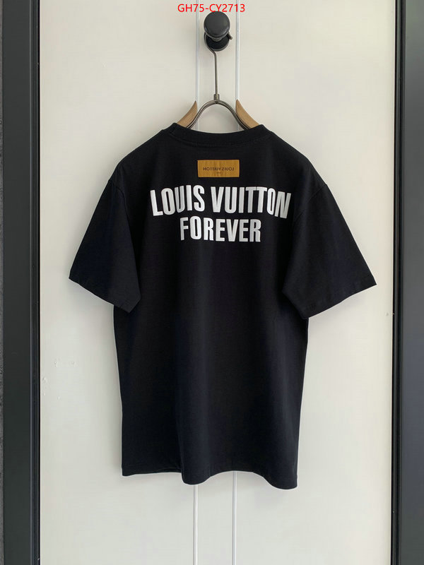 Clothing-LV buying replica ID: CY2713 $: 75USD