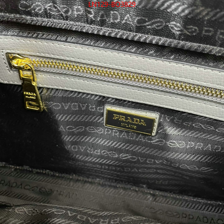 Prada Bags (4A)-Handbag- high quality replica designer ID: BO3829 $: 129USD