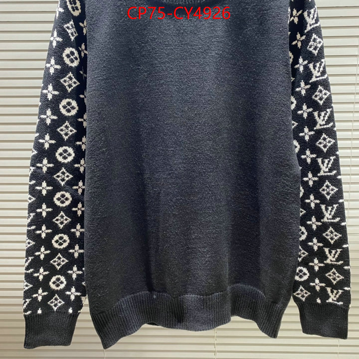 Clothing-LV top perfect fake ID: CY4926 $: 75USD