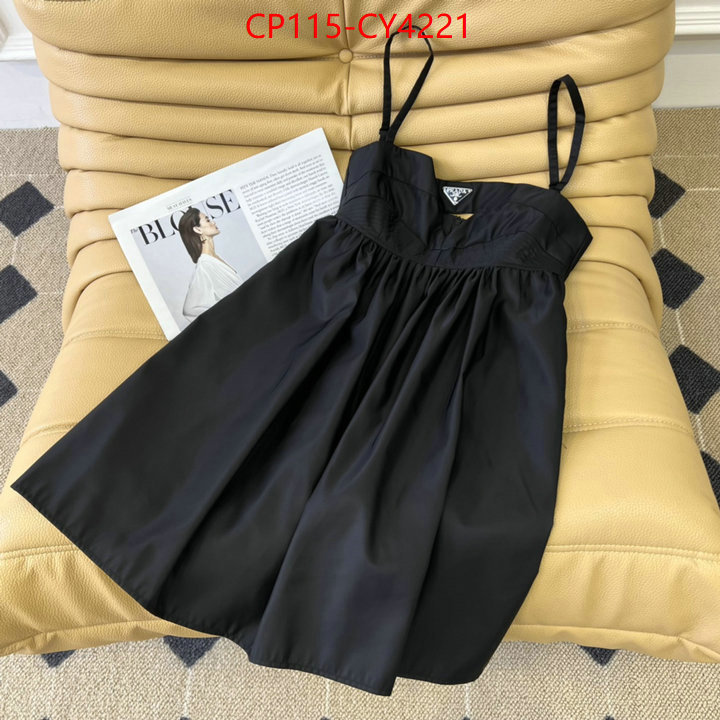 Clothing-Prada perfect quality ID: CY4221 $: 115USD