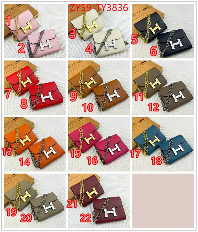 Hermes Bags(4A)-Wallet- how to buy replcia ID: TY3836 $: 59USD