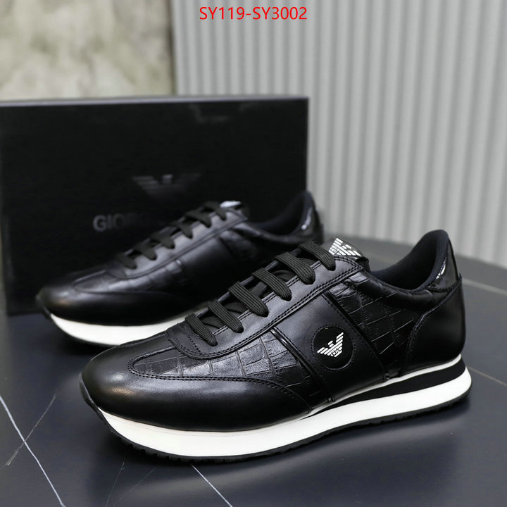 Men shoes-Armani where can i buy the best quality ID: SY3002 $: 119USD