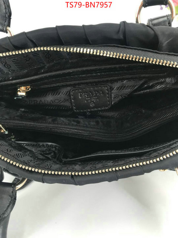 Prada Bags (4A)-Handbag- cheap online best designer ID: BN7957 $: 79USD