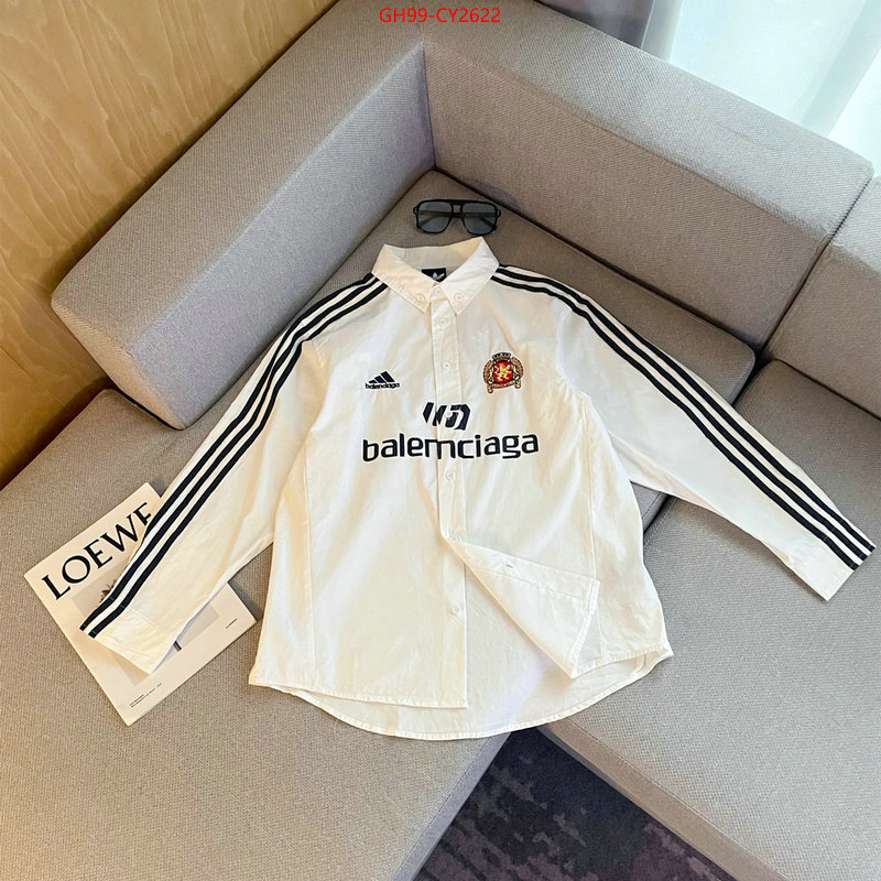 Clothing-Balenciaga luxury ID: CY2622 $: 99USD