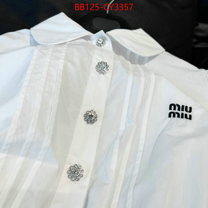 Clothing-MIU MIU wholesale 2023 replica ID: CY3357 $: 125USD
