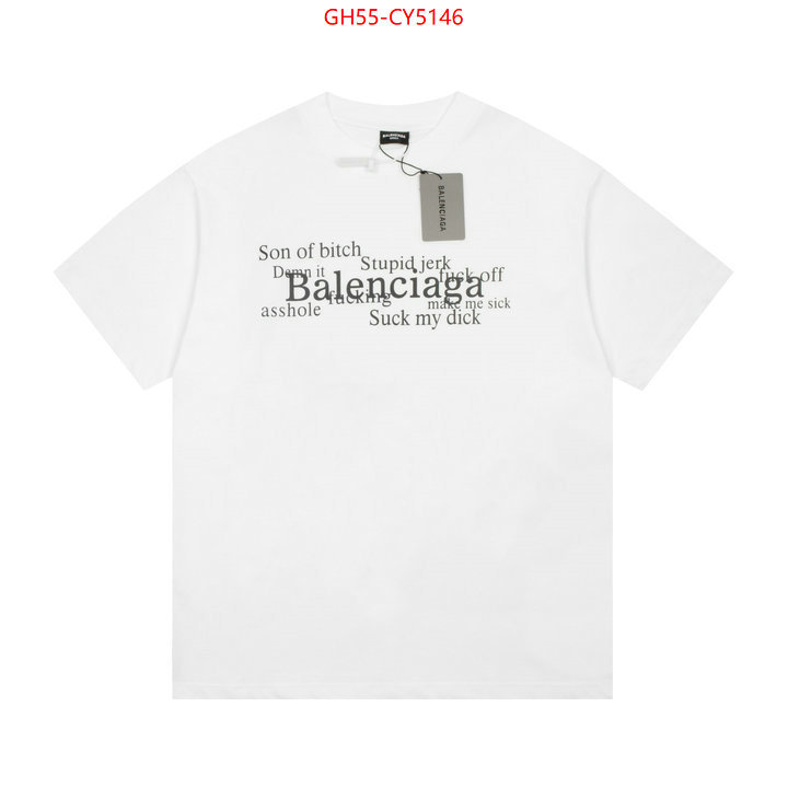 Clothing-Balenciaga best quality fake ID: CY5146 $: 55USD