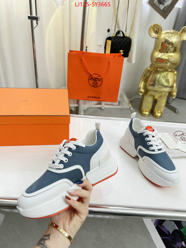 Women Shoes-Hermes top perfect fake ID: SY3665 $: 125USD