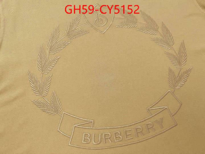 Clothing-Burberry buy high-quality fake ID: CY5152 $: 59USD