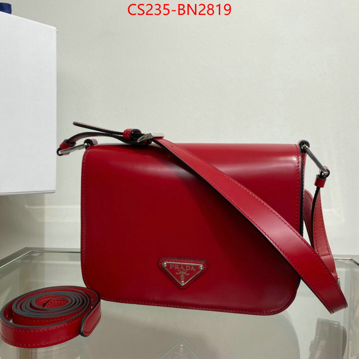 Prada Bags (TOP)-Diagonal- fake ID: BN2819 $: 235USD