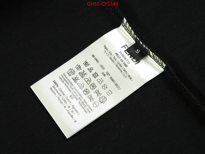 Clothing-Fendi online shop ID: CY5249 $: 55USD