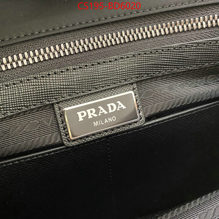 Prada Bags (TOP)-Diagonal- can i buy replica ID: BD6020 $: 195USD