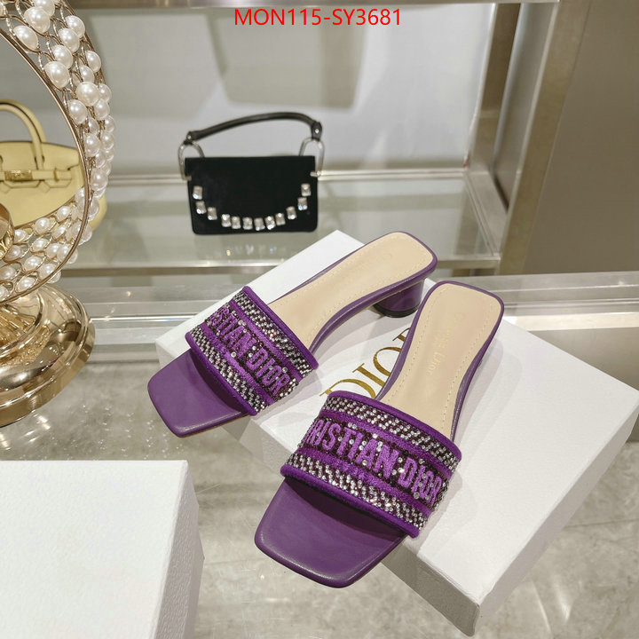 Women Shoes-Dior where should i buy to receive ID: SY3681 $: 115USD