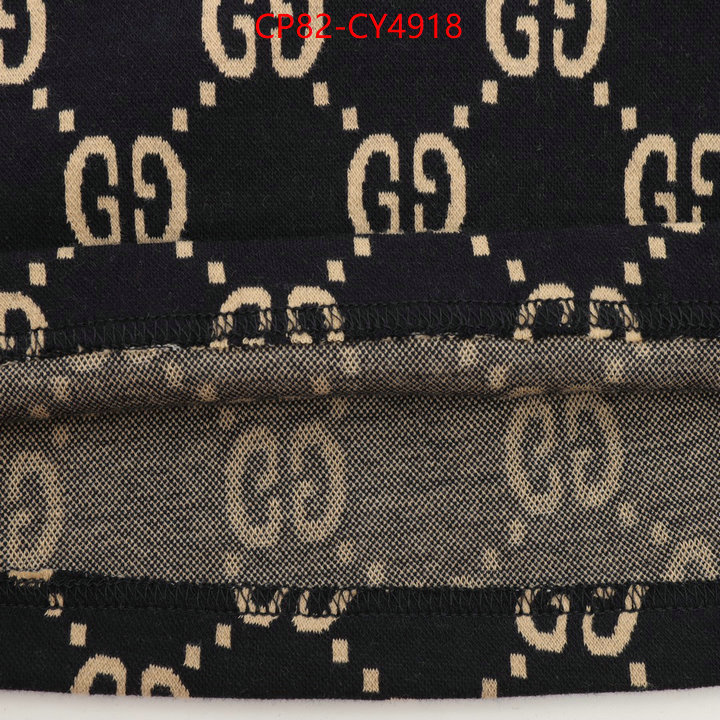 Clothing-Gucci 2023 luxury replicas ID: CY4918 $: 82USD