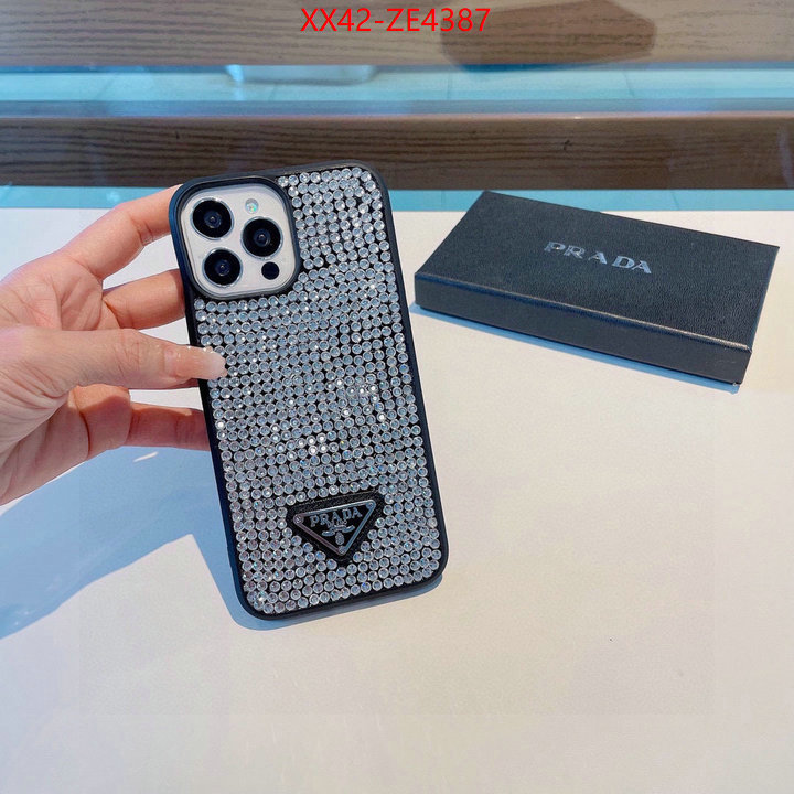 Phone case-Prada buy cheap ID: ZE4387 $: 42USD