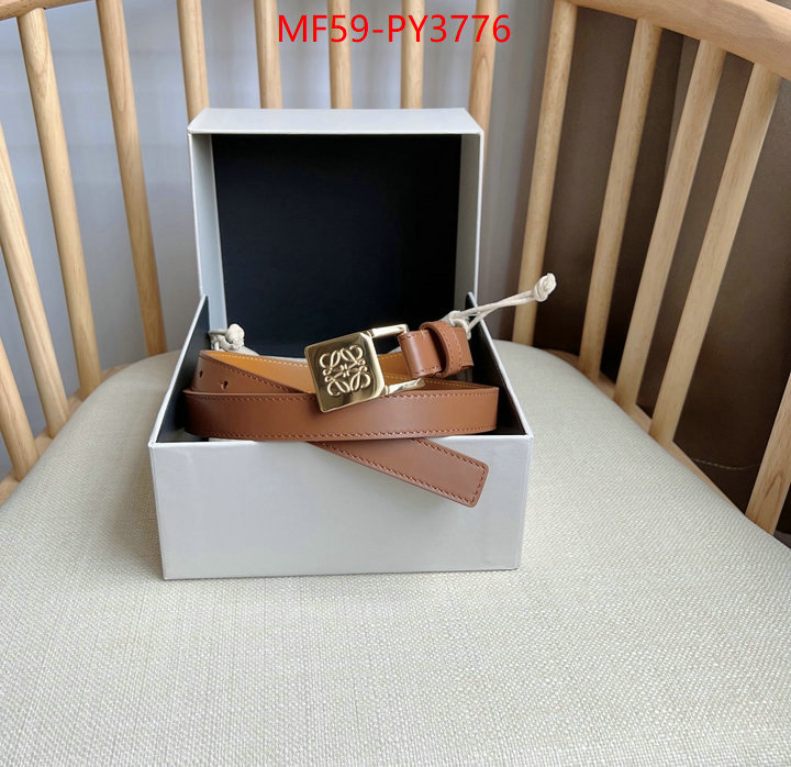 Belts-Loewe luxury fake ID: PY3776 $: 59USD