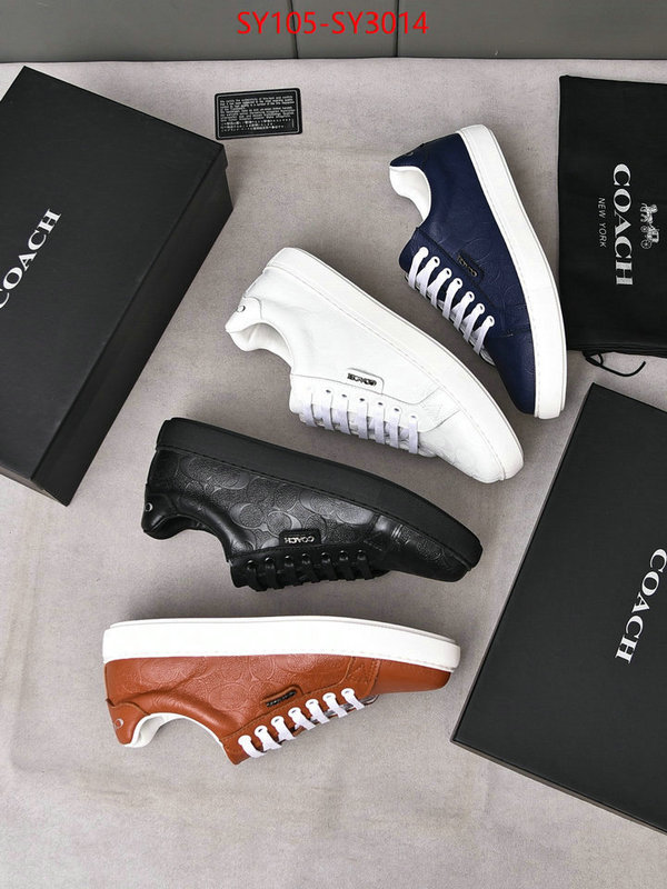 Men Shoes-Coach sellers online ID: SY3014 $: 105USD