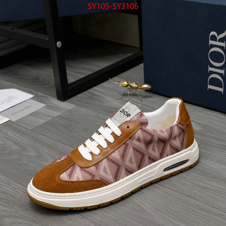 Men shoes-Dior buy online ID: SY3106 $: 105USD