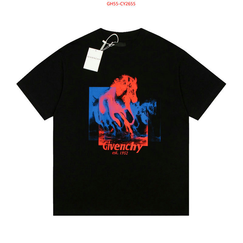 Clothing-Givenchy designer fashion replica ID: CY2655 $: 55USD