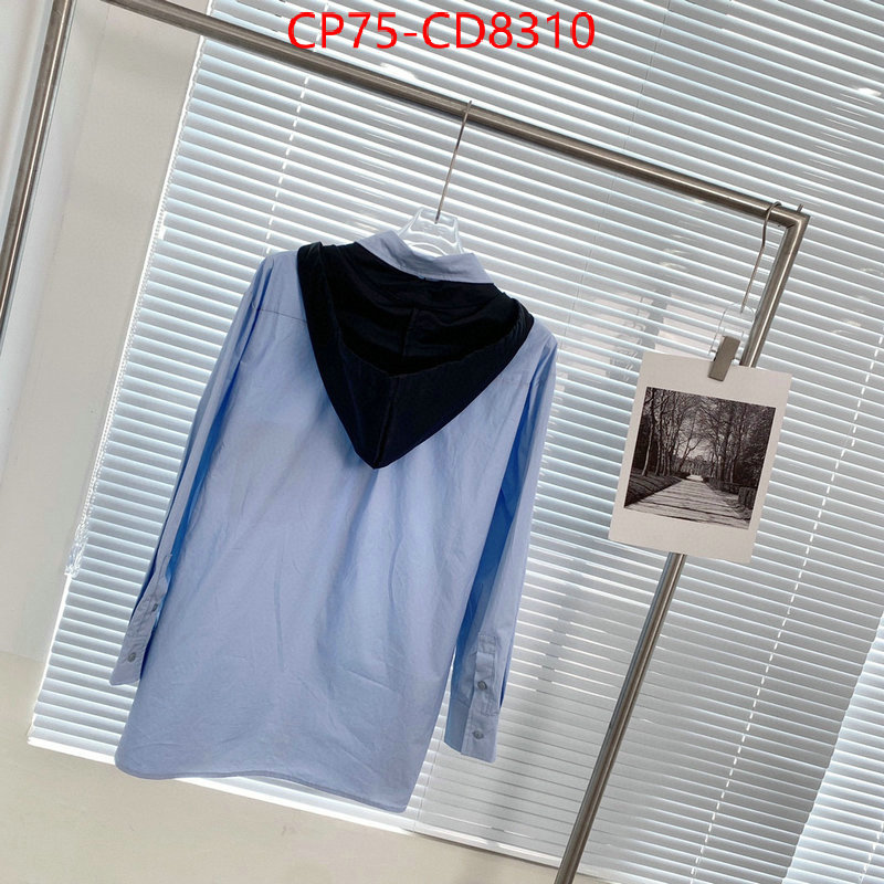 Clothing-Prada designer fashion replica ID: CD8310 $: 75USD