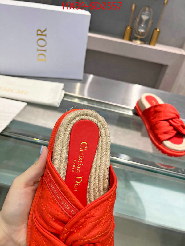 Women Shoes-Dior 1:1 replica wholesale ID: SD2557 $: 89USD