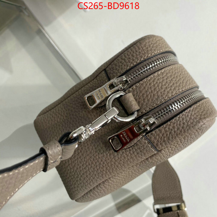 Prada Bags (TOP)-Diagonal- the online shopping ID: BD9618 $: 265USD