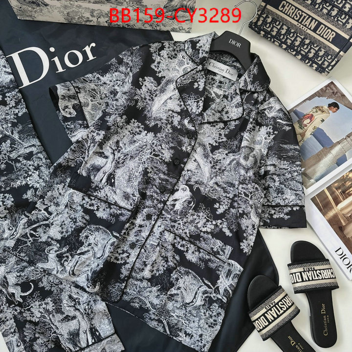 Clothing-Dior high quality aaaaa replica ID: CY3289 $: 159USD