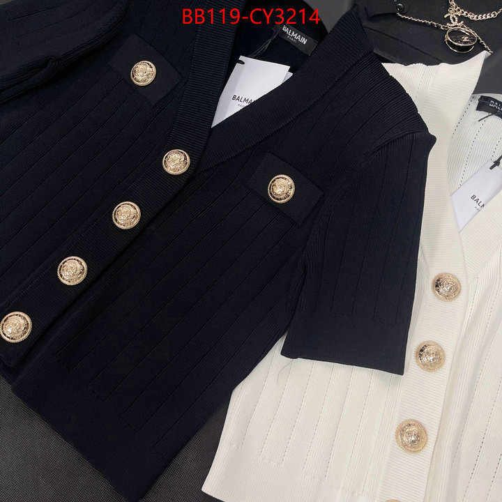 Clothing-Balmain what ID: CY3214 $: 119USD