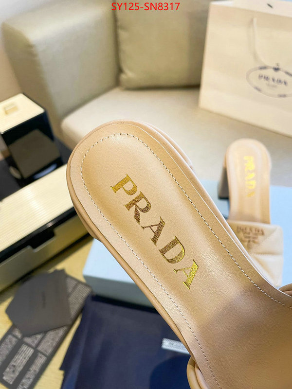 Women Shoes-Prada customize best quality replica ID: SN8317 $: 125USD