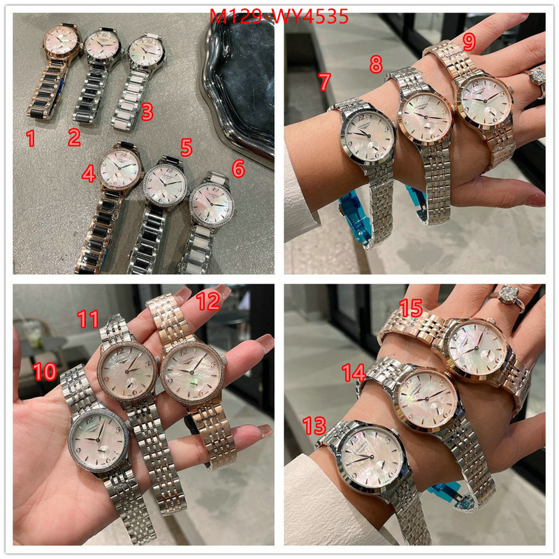 Watch(4A)-Longines top quality fake ID: WY4535 $: 129USD