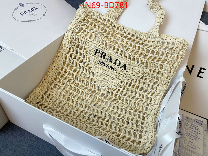 Prada Bags (4A)-Handbag- what 1:1 replica ID: BD781 $: 69USD