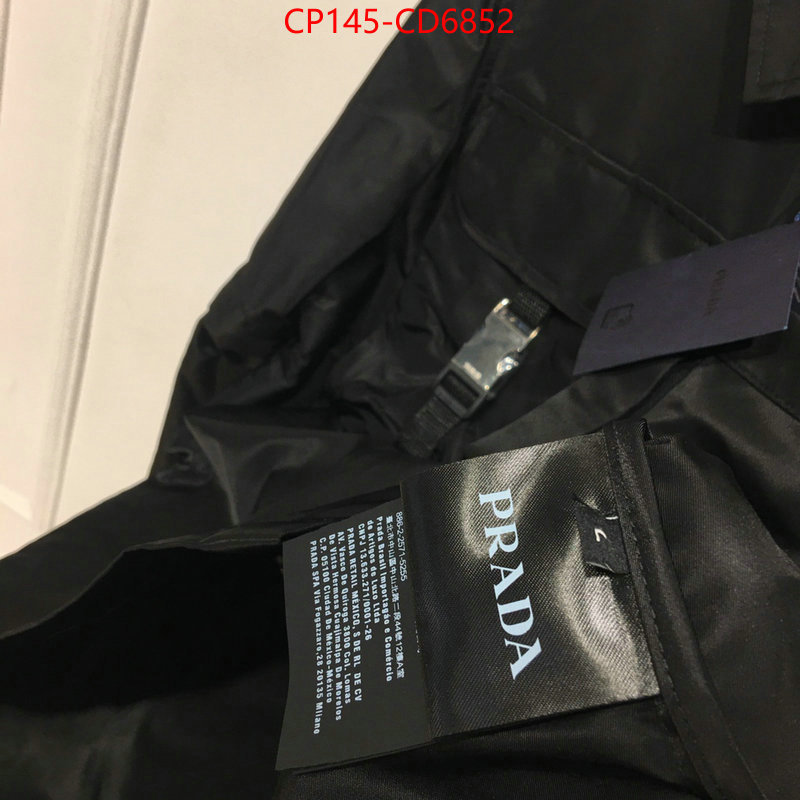 Clothing-Prada high-end designer ID: CD6852 $: 145USD