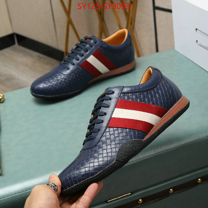 Men Shoes-BALLY aaaaa+ class replica ID: SY3093 $: 125USD