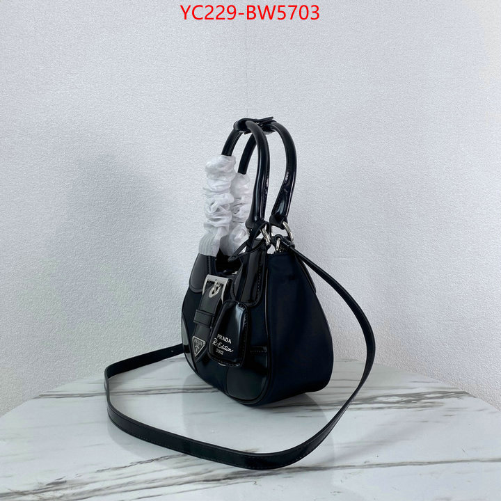 Prada Bags (TOP)-Diagonal- perfect ID: BW5703 $: 229USD
