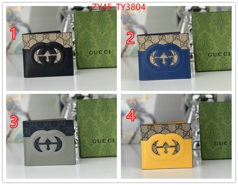 Gucci Bags(4A)-Wallet- exclusive cheap ID: TY3804 $: 45USD