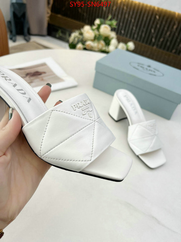 Women Shoes-Prada wholesale replica ID: SN6497 $: 95USD